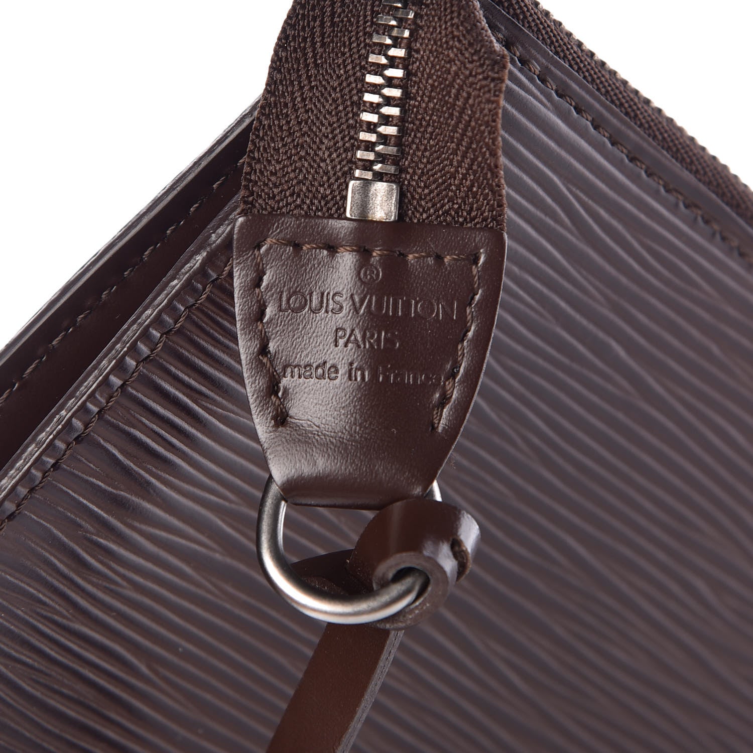 Louis Vuitton Epi Pochette Accessories 24 Moka 5 of 7