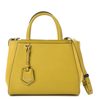 Fendi Vitello Elite Petite 2Jours Tote Cedro 1 of 13
