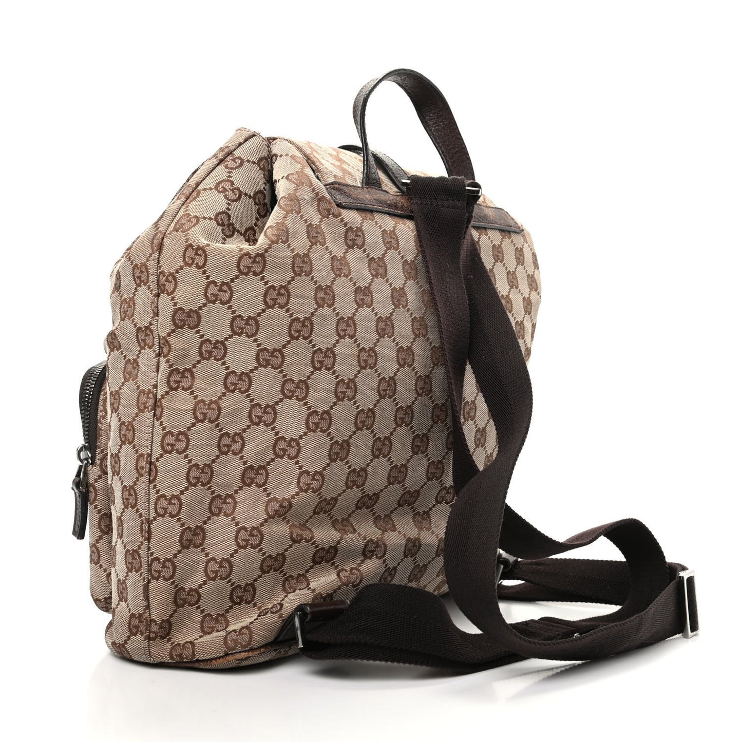 Monogram Backpack Dark Brown