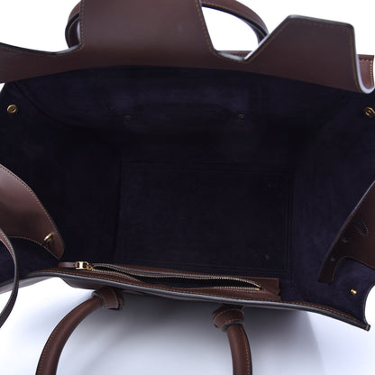 Celine Natural Calfskin Large Tie Knot Tote Acajou 5 of 9