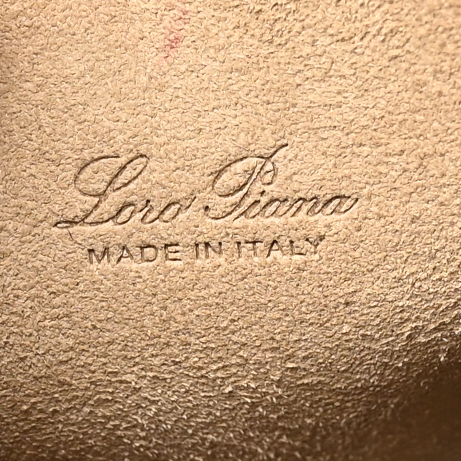 Loro Piana Grained Calfskin Micro Bale Bag Light Mastic 6 of 9