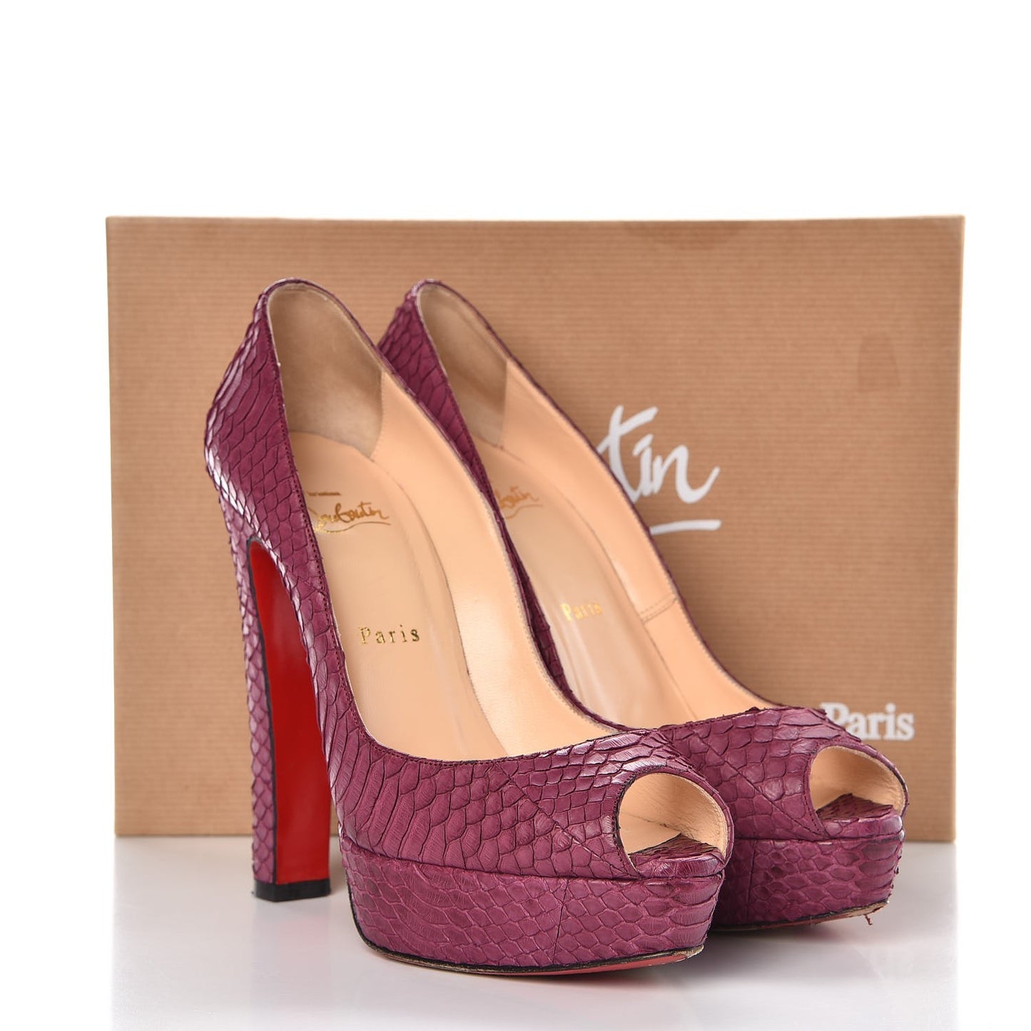 Watersnake Bambou 140 Pumps 39 Amethyste