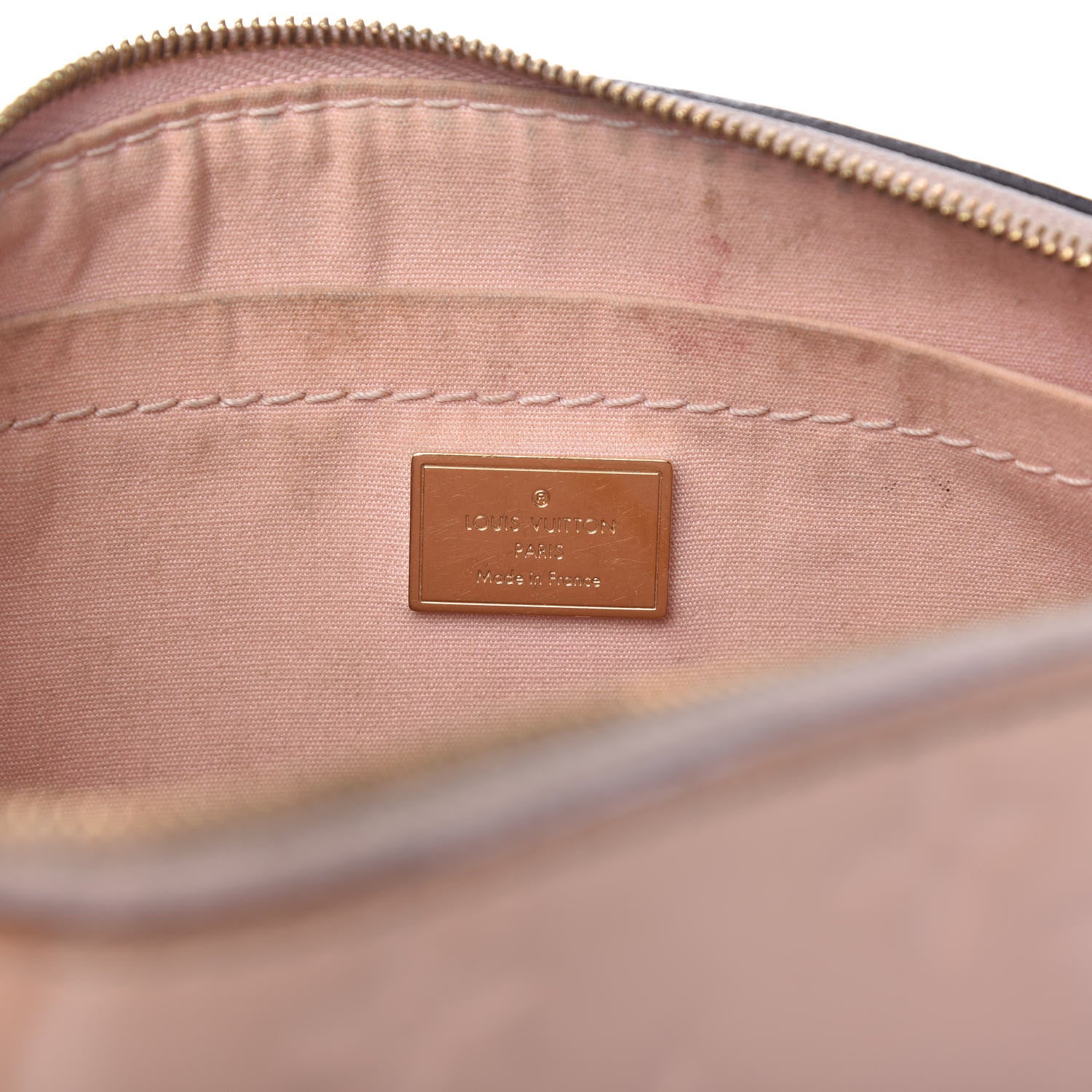 Louis Vuitton Vernis Santa Monica Clutch Rose Ballerine 8 of 9