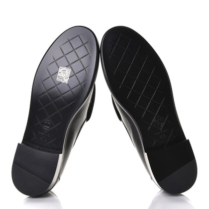 Chanel Lambskin Quilted CC Turnlock Loafers 40.5 Black 7 of 8