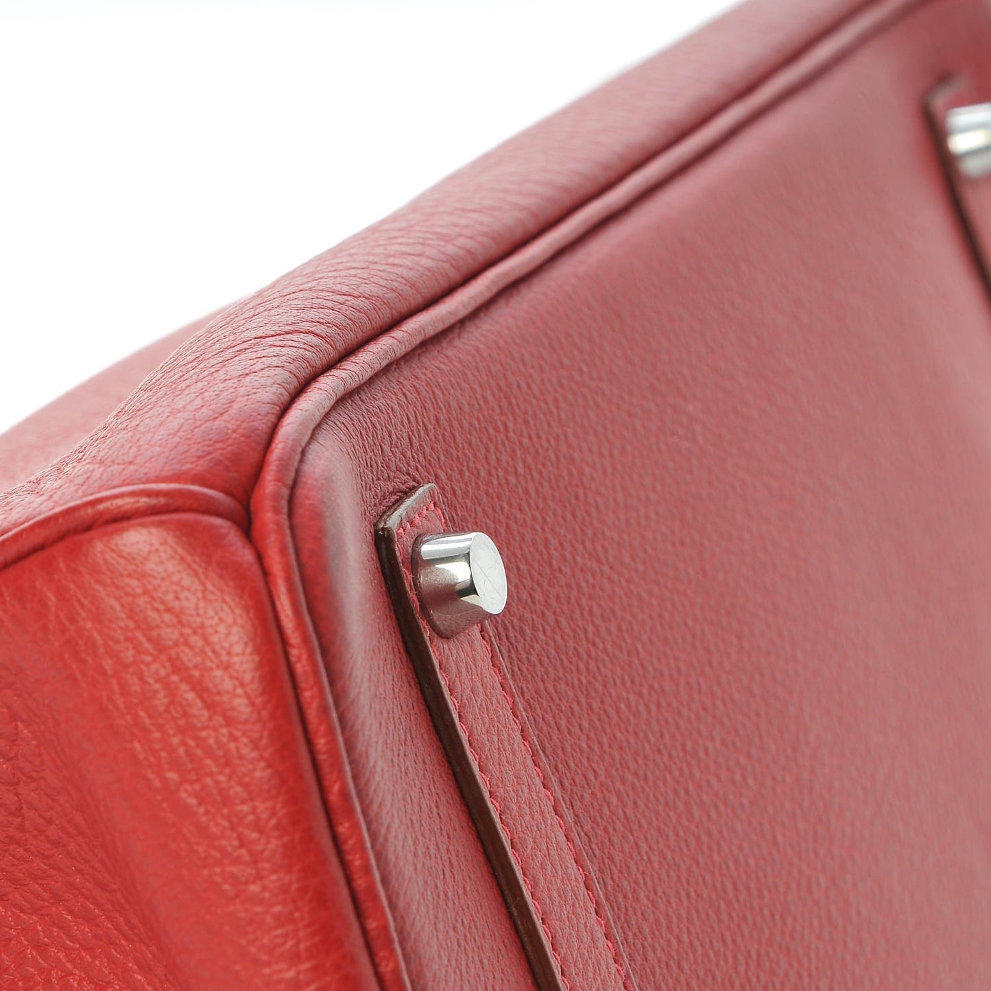 Buffle Skipper Birkin 35 Rouge Vif