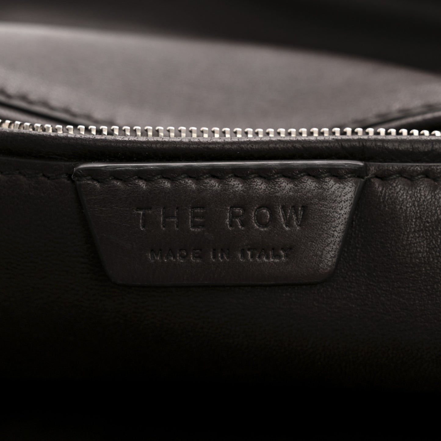 Grained Saddle Calfskin Henri Bag Brunette
