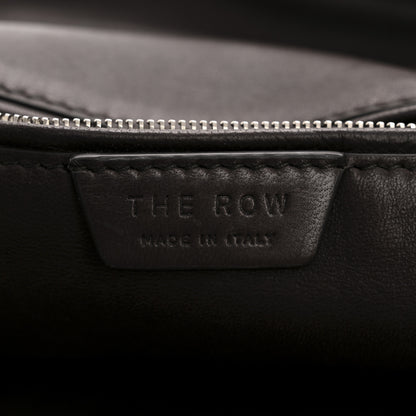 The Row Grained Saddle Calfskin Henri Bag Brunette 6 of 13
