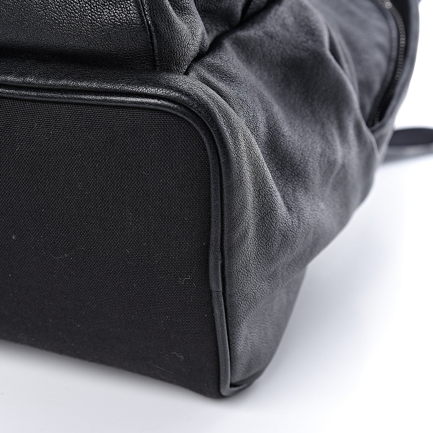 Saint Laurent Lambskin Mini City Backpack Black 10 of 12