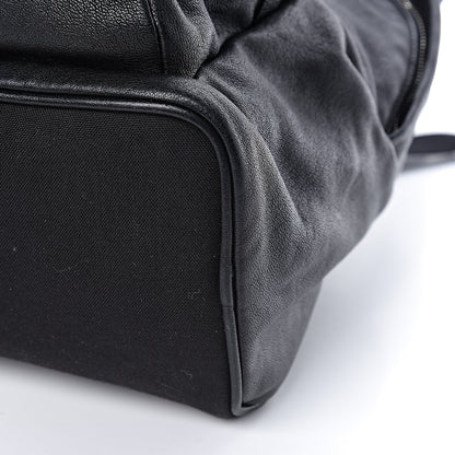 Saint Laurent Lambskin Mini City Backpack Black 10 of 12