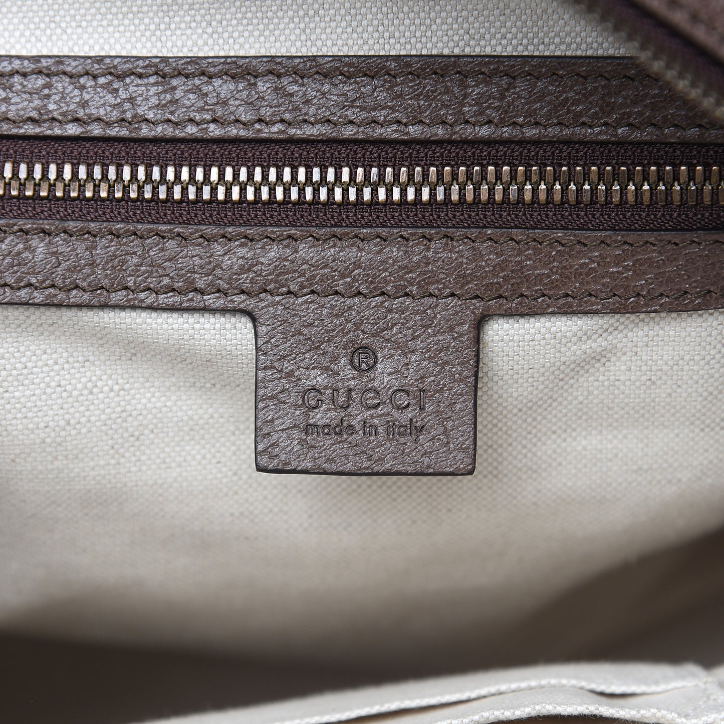 GG Supreme Monogram Calfskin Web Small Ophidia Day Backpack Beige Ebony New Acero