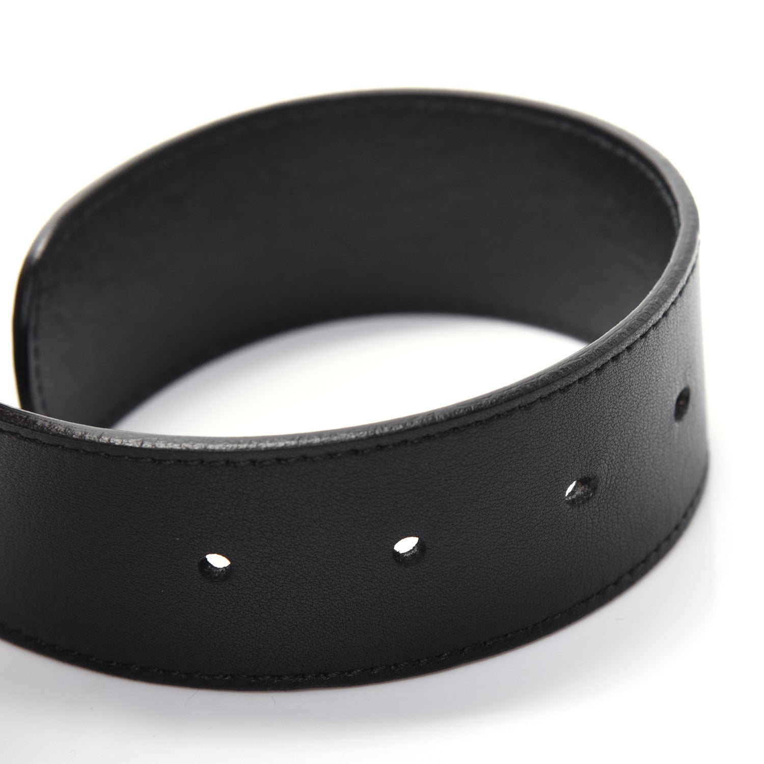 Gucci Calfskin Double G 40mm Belt 85 34 Black 5 of 7