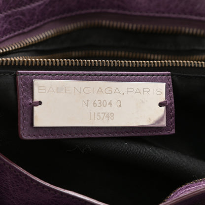 Balenciaga Agneau Classic Hardware City Raisin 6 of 12