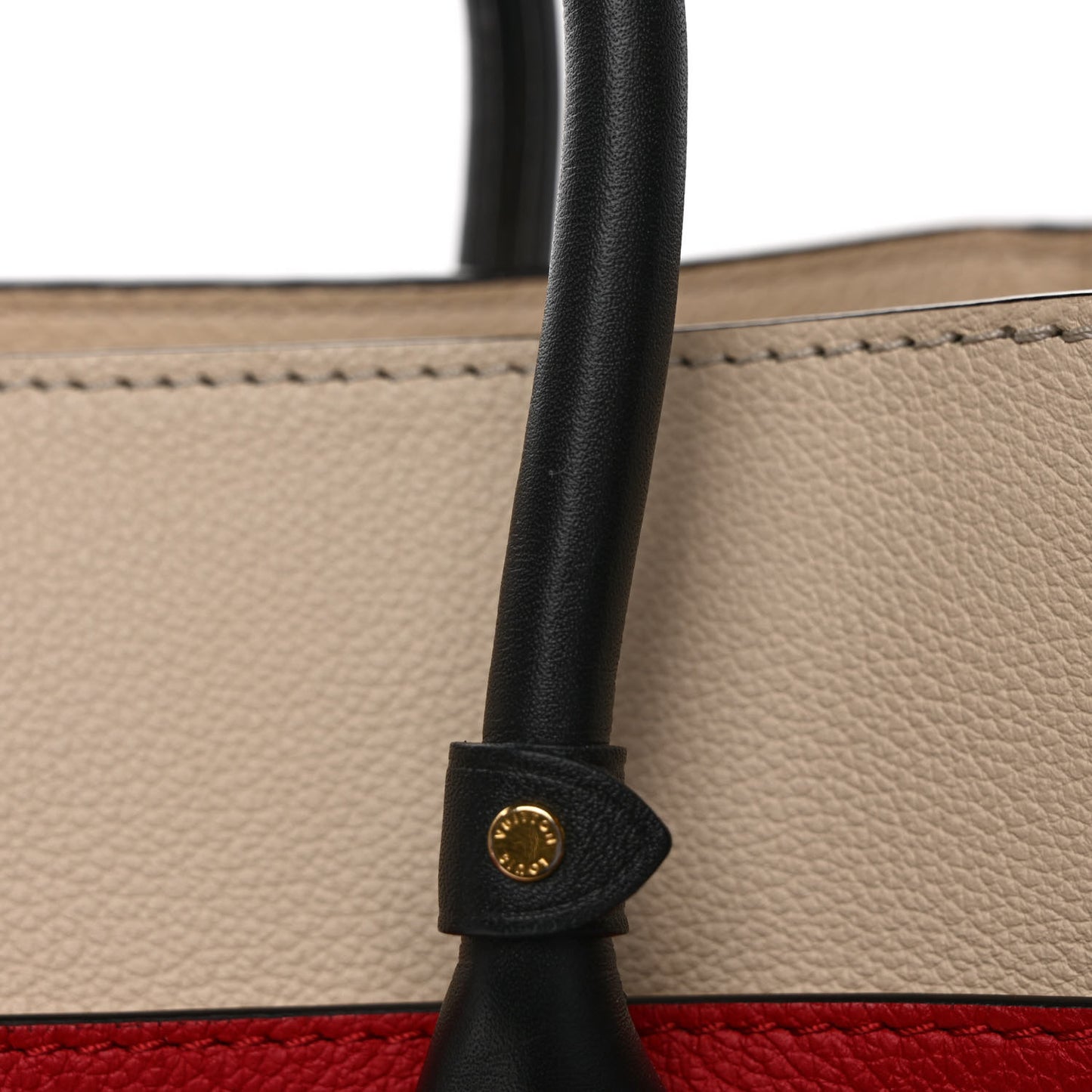 Calfskin Monogram On My Side Pirate Red