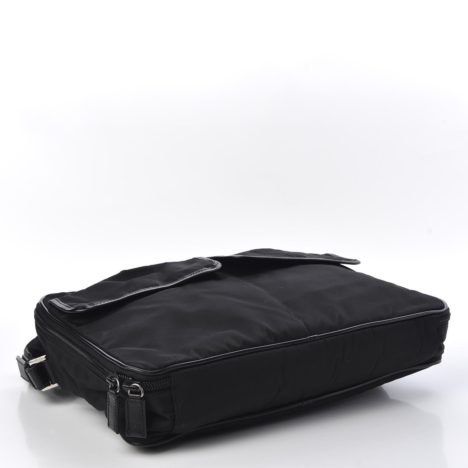 Prada Tessuto Nylon Travel Bag Black 3 of 10