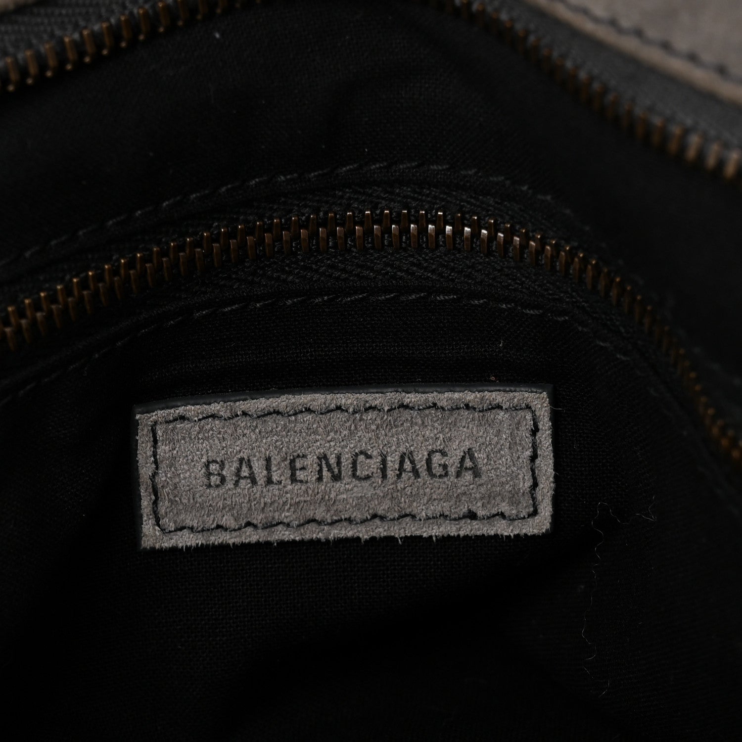 Balenciaga Waxed Suede Calfskin Classic Hardware Medium Le City Storm Grey 6 of 13