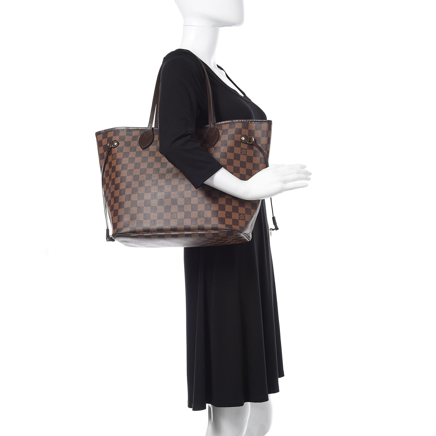 Louis Vuitton Damier Ebene Neo Neverfull MM 2 of 17