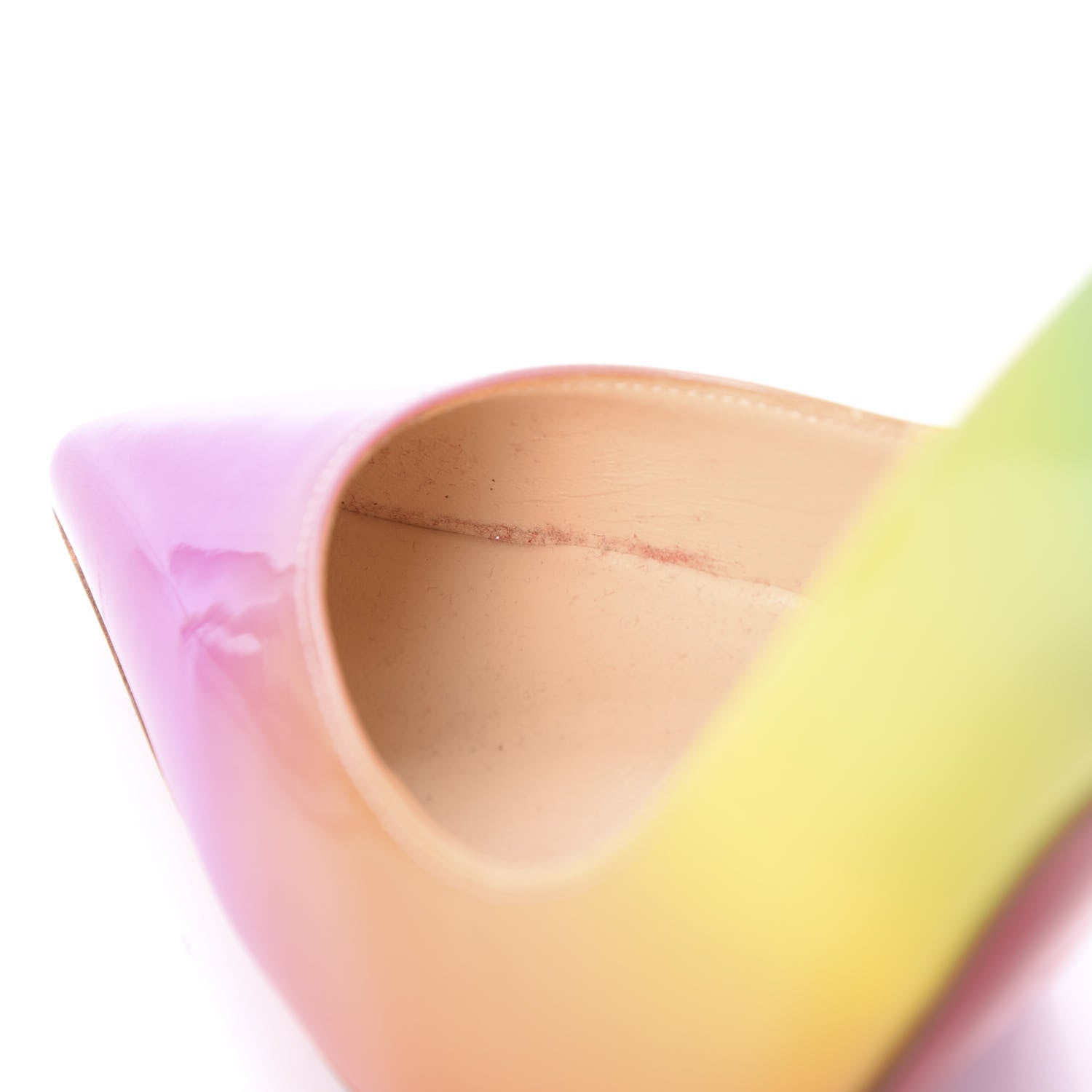 Christian Louboutin Patent Sunrise Pigalle Follies 100 Pumps 41 Multicolor 8 of 9