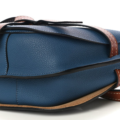 Loewe Grained Calfskin Small Gate Crossbody Bag Varsity Pecan 9 of 10