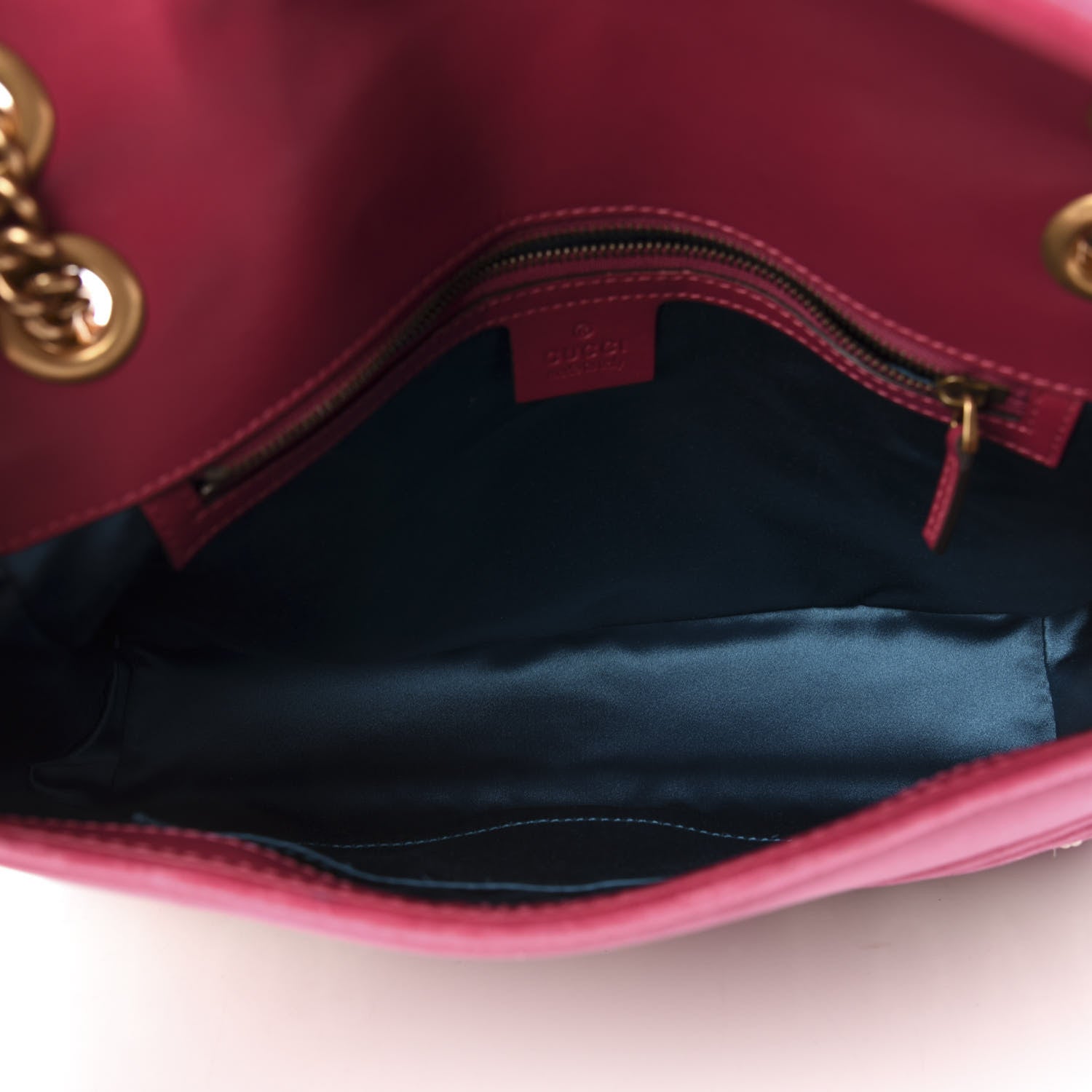 Gucci Velvet Matelasse Blind for Love Embroidered Medium GG Marmont Shoulder Bag Light Raspberry Rose Multicolor 5 of 11