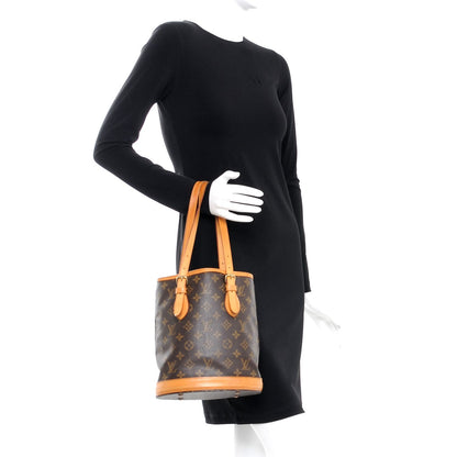 Louis Vuitton Monogram Petit Bucket 23 2 of 8