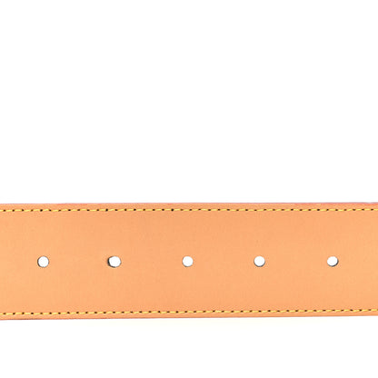 Louis Vuitton Monogram Craggy 40mm LV Tag Reversible Belt 100 40 Chocolate 5 of 5
