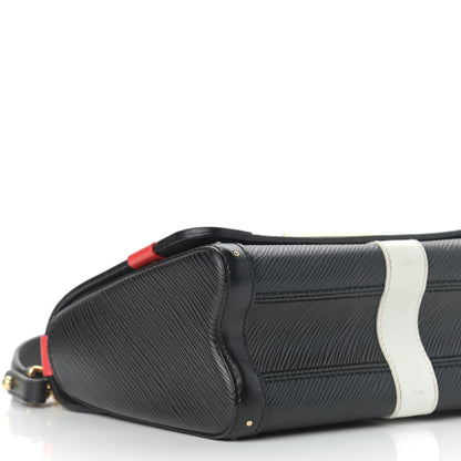 Louis Vuitton Epi Monogram Complice Trunks and Bags Twist Shoulder Bag MM Black 8 of 9