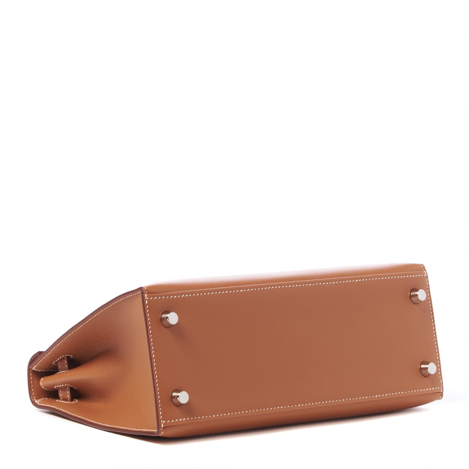 Hermes Madame Calfskin Kelly Sellier 25 Gold 4 of 32