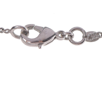 Chanel Metal Lock Key Necklace Silver 5 of 6