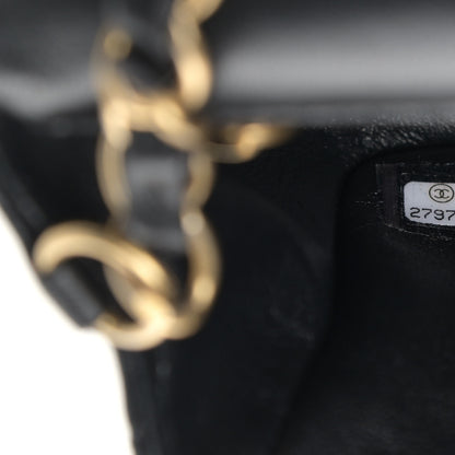 Chanel Lambskin Quilted Egyptian Amulet Mini Rectangular Flap Black 6 of 11