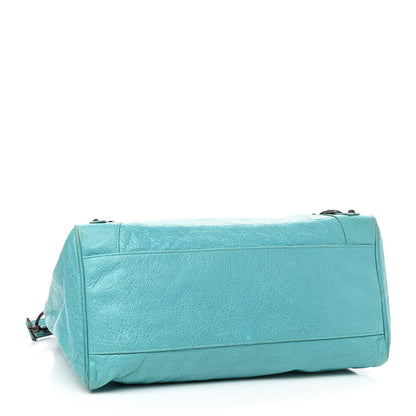 Balenciaga Agneau Classic Hardware Velo Bleu Tropical 4 of 11