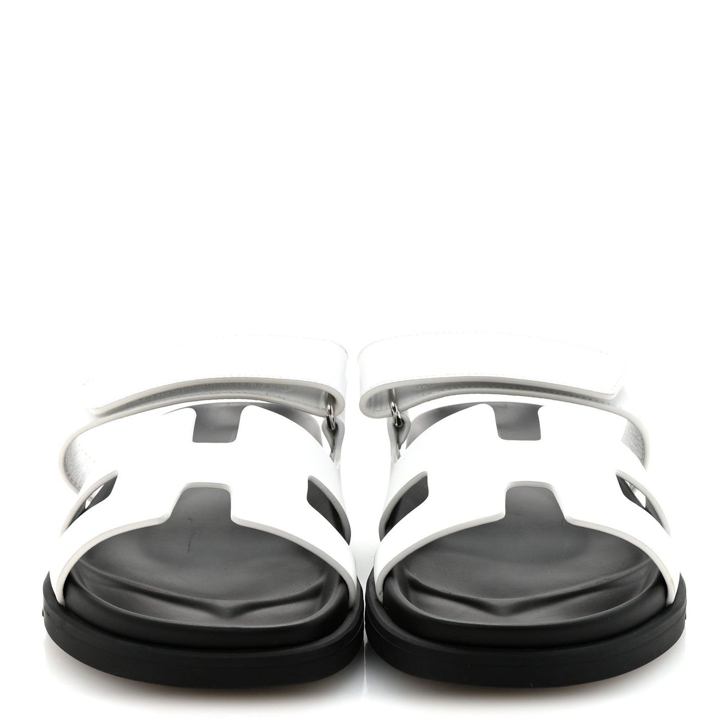 Calfskin Womens Chypre Sandals 38 White