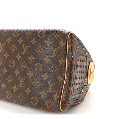 Louis Vuitton Monogram Perforated Speedy 30 Orange 16 of 17