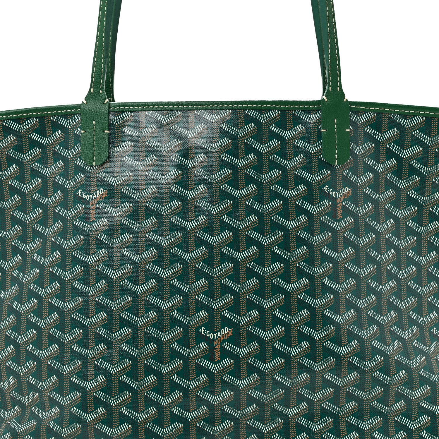 Goyard Goyardine Artois GM Green 8 of 10
