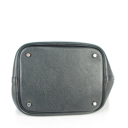 Hermes Taurillon Clemence Picotin 22 MM Black 8 of 9