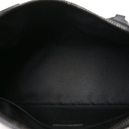Louis Vuitton Grained Calfskin Aerogram City Keepall Black 5 of 9
