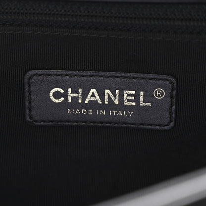 Chanel Calfskin Quilted New Medium Boy Flap Black 6 of 10