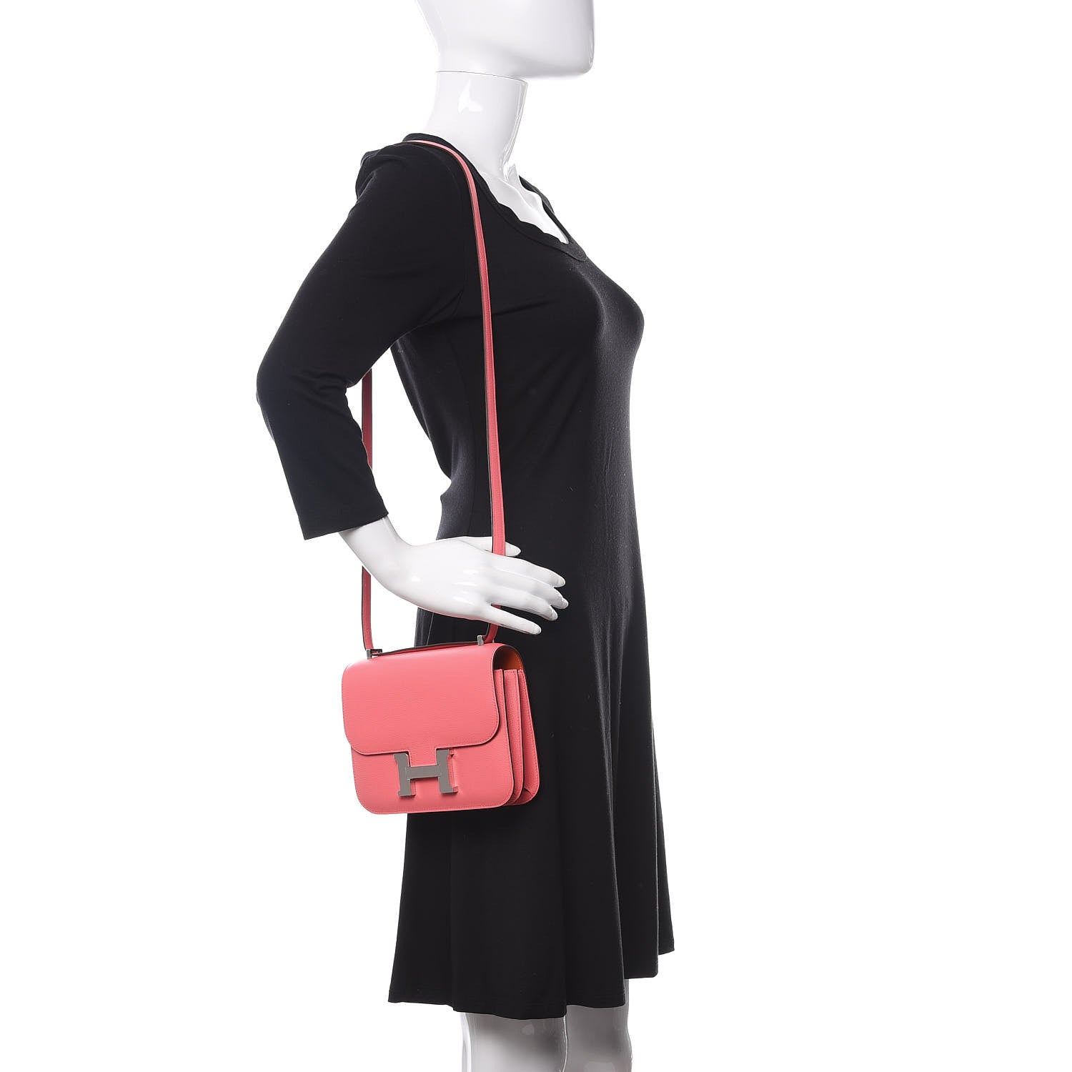 Hermes Evercolor Verso Constance 18 Rose Ete Terre Battue 2 of 11