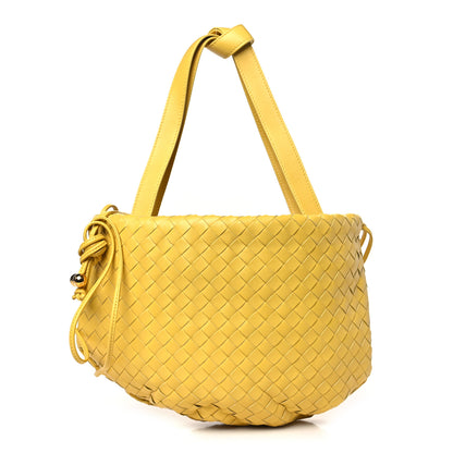 Bottega Veneta Nappa Intrecciato Small Bulb Buttercup 1 of 10
