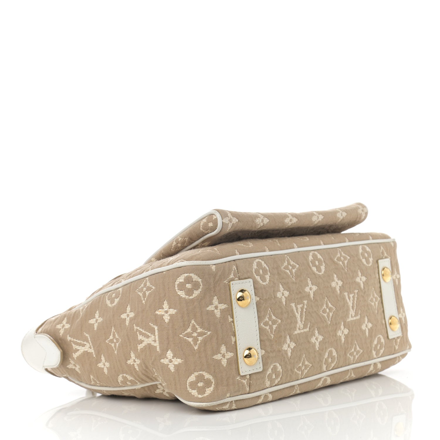 Louis Vuitton Monogram Sabbia Cabas MM White 4 of 15