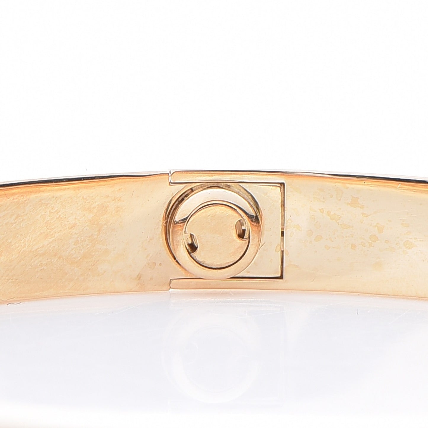 18K Yellow Gold LOVE Bracelet 17