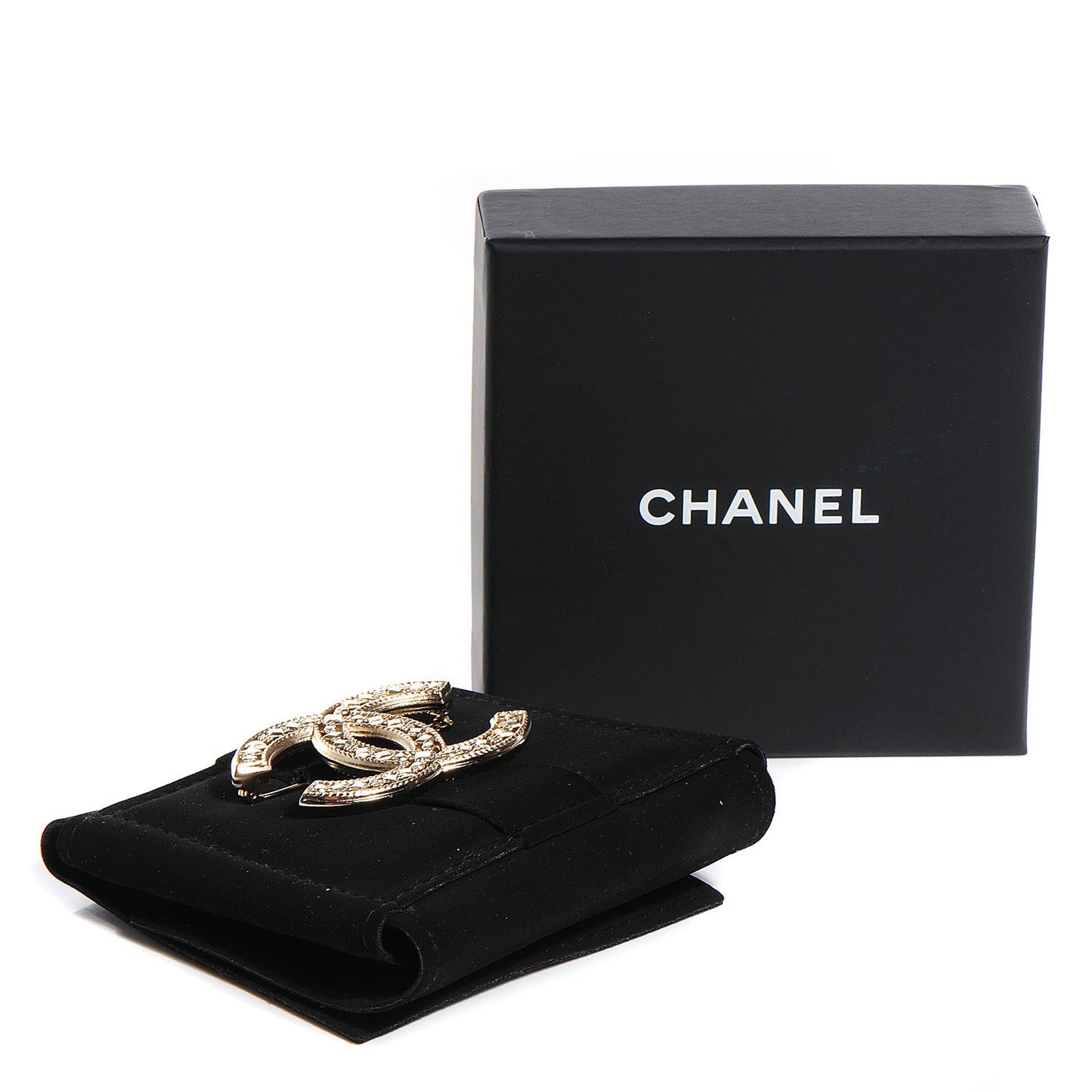 CC Brooch Light Gold