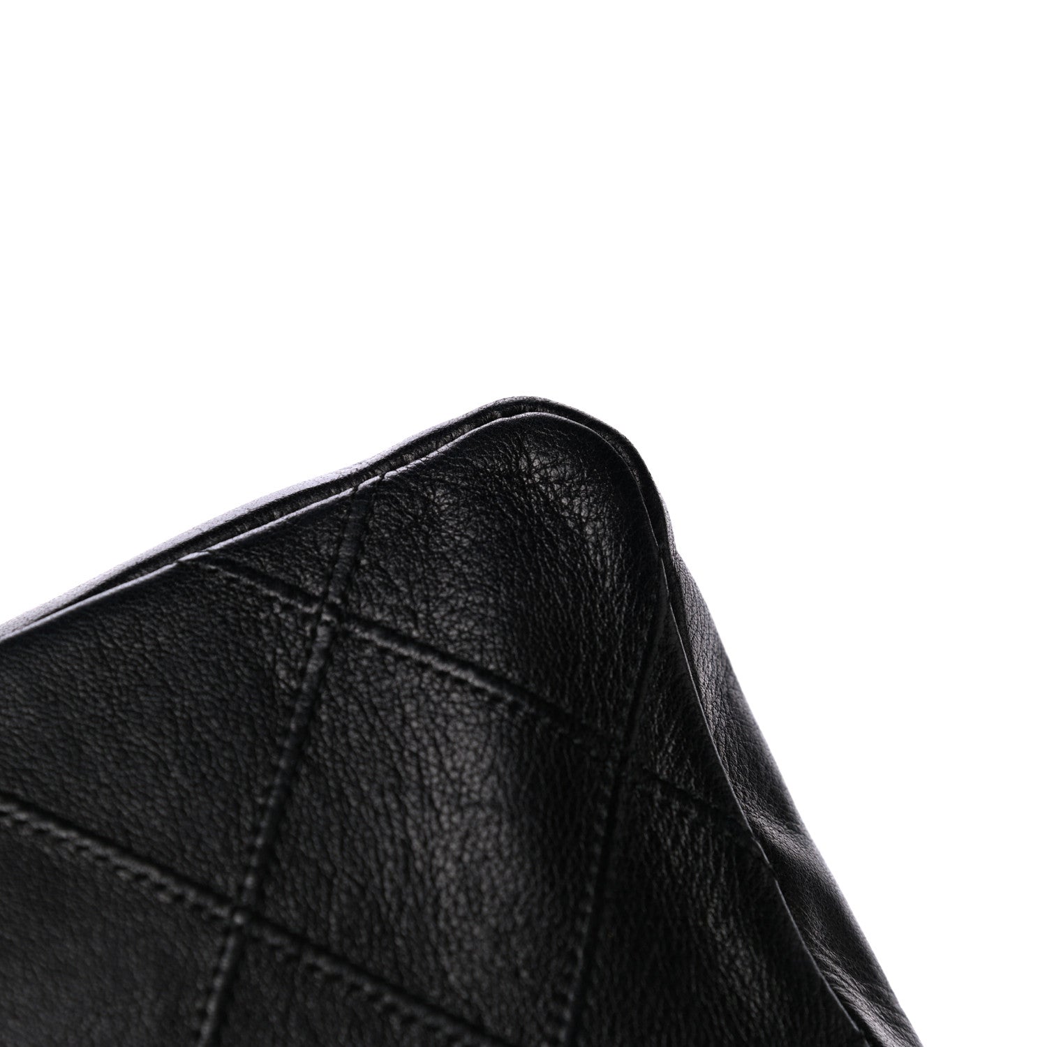 Chanel Lambskin Diamond Stitched Flap Waist Belt Bag 75 30 Black 14 of 18