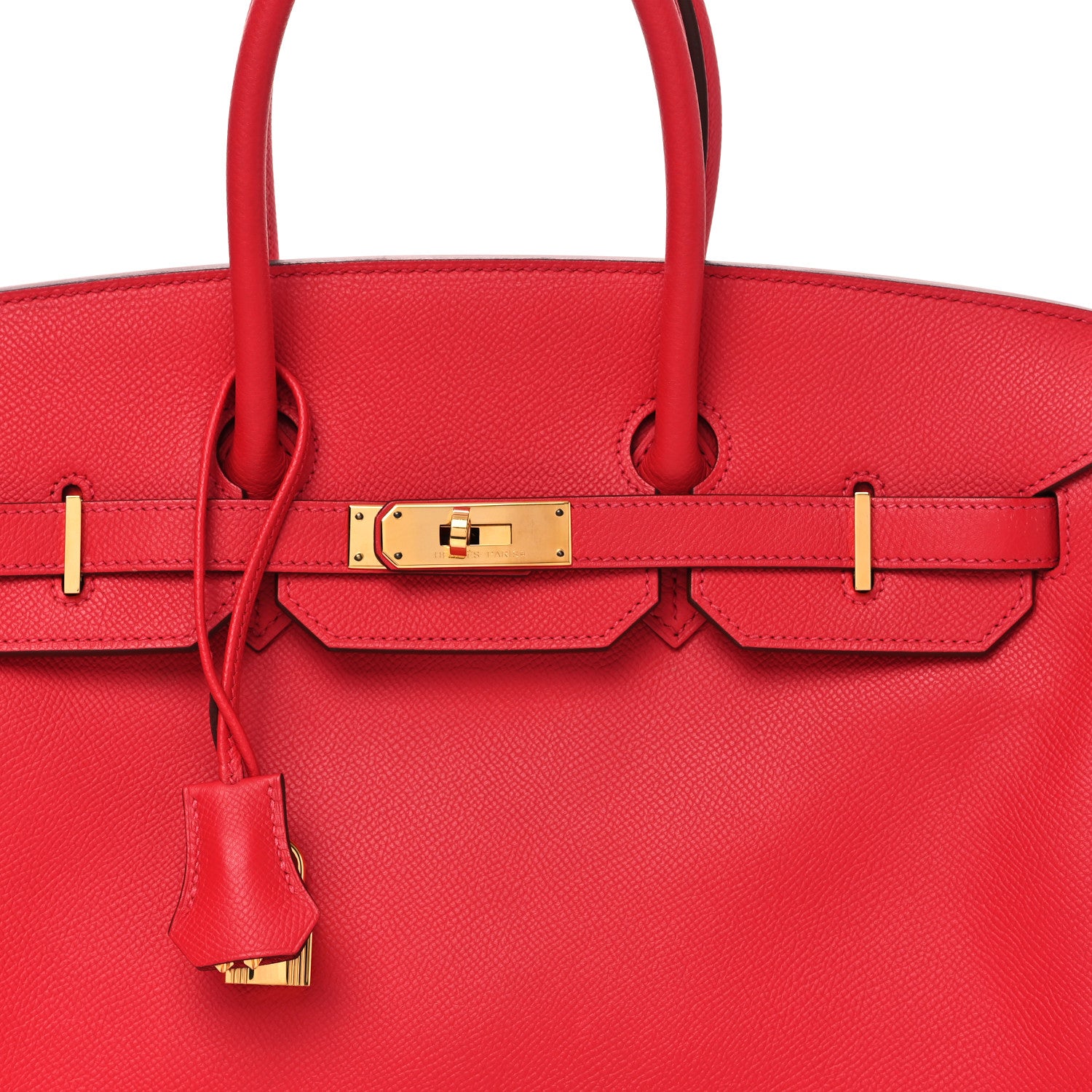 Hermes Epsom Birkin 35 Rouge Casaque 8 of 14