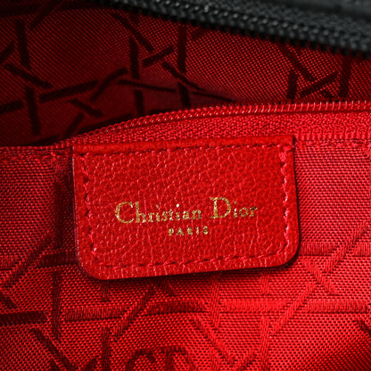 Christian Dior Nylon Cannage Large Lady Dior Black 6 of 10