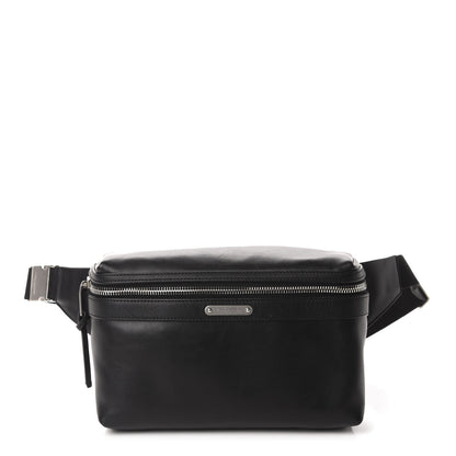 Saint Laurent Calfskin City Belt Bag Black 1 of 10