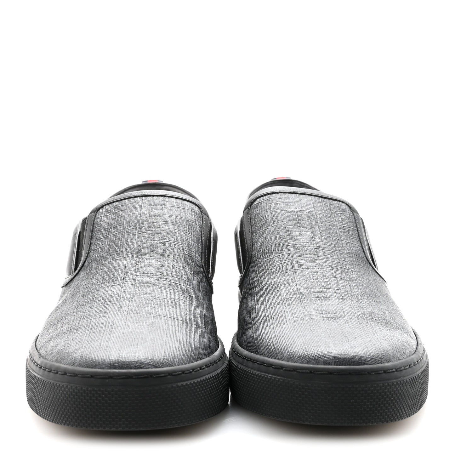 GG Supreme Monogram Mens Slip On Sneaker 12 Black