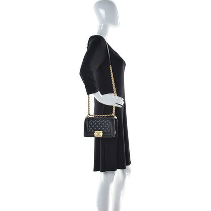 Chanel Caviar Quilted Small Boy Flap Black 2 of 11