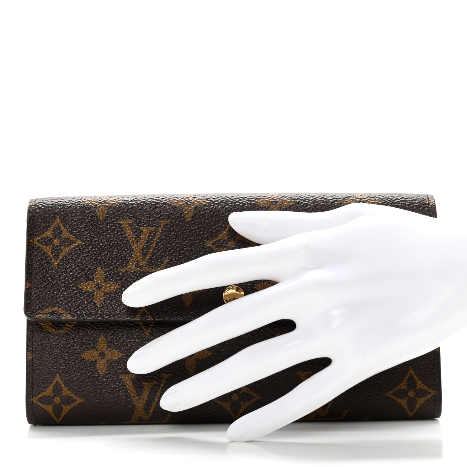 Louis Vuitton Monogram Sarah Wallet 2 of 13
