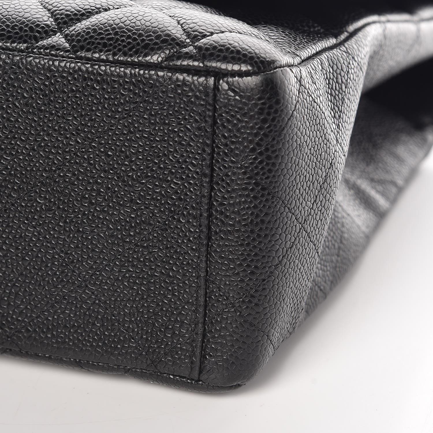 Chanel Caviar Quilted Maxi Single Flap Black 9 of 9
