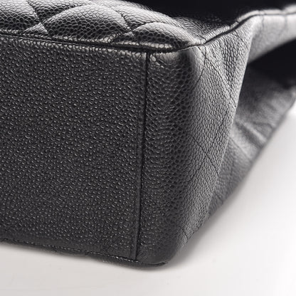 Chanel Caviar Quilted Maxi Single Flap Black 9 of 9